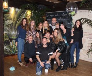 Celebración de cumpleaños Córdoba-Grupo con Inda